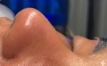 بعد تجميل الأنف في مجمع أيار السابع الطبي جازان